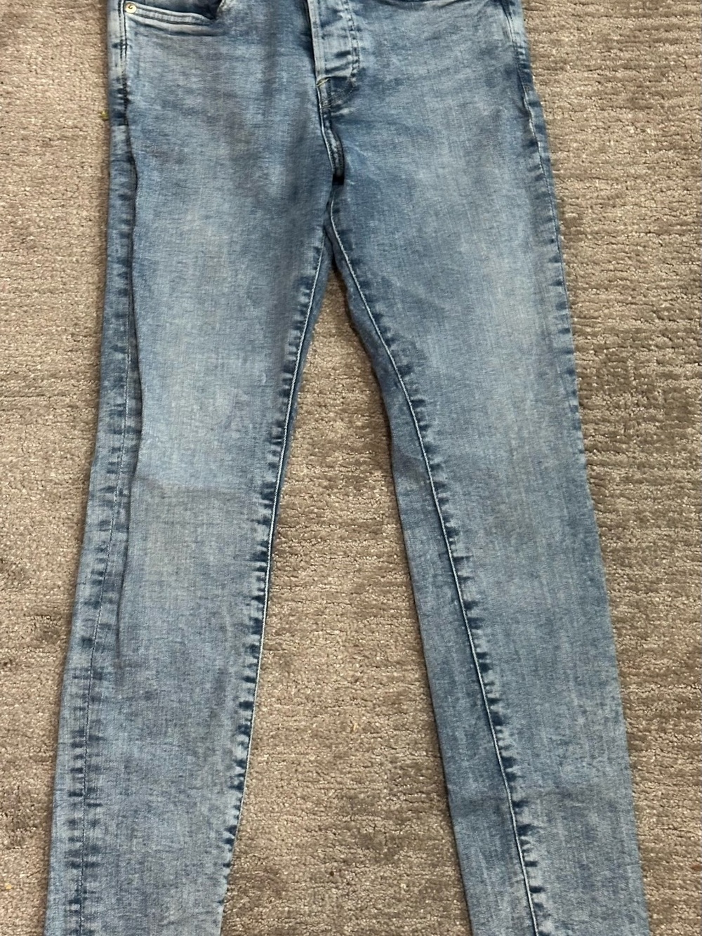 &Denim Acid Wash Skinny Jeans 29/30